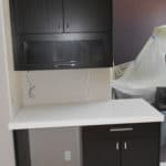 kitchen cabinet install upper and lower cabinets in new build of federal heights salt lake city