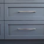shaker style drawer cabinets in web grey